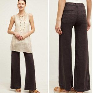 Hei Hei Wide Leg Linen Pants